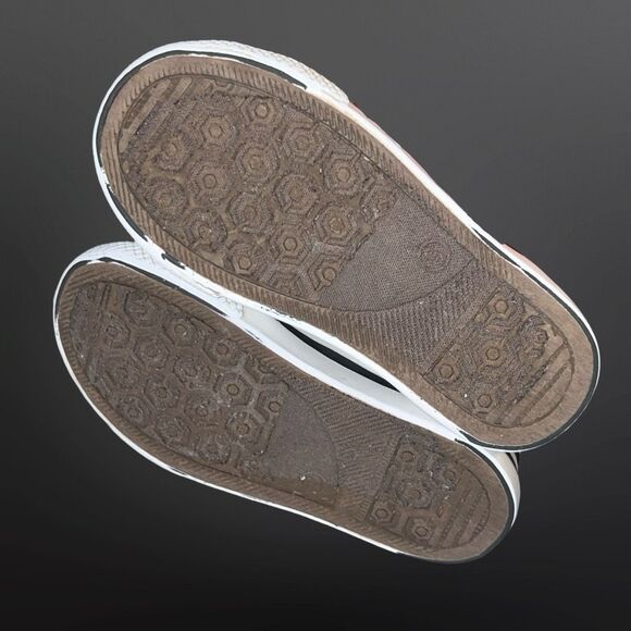 Toddler Canvas Kid Gets Flower High Tops Size 8 - Picture 5 of 9